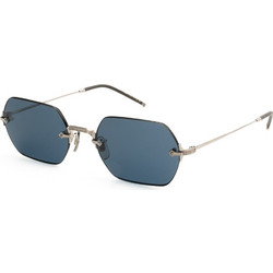 Oliver 1353ST 503680 Γυναικεία Γυαλιά Ηλίου Πολυγωνικά Μεταλλικά Χρυσά με Μπλε Φακό