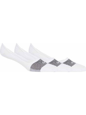 ASICS Ανδρικές Κάλτσες Σοσόνια με Σχέδια Λευκές 3Pack 3033C300-100