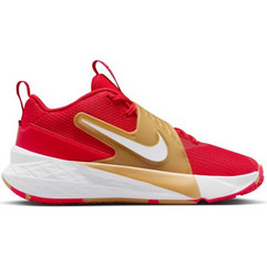 Nike Team Hustle D 12 Παιδικά Αθλητικά Παπούτσια για Μπάσκετ Κόκκινα Πορτοκαλί HF6279-603