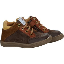 GBB Παιδικά Sneakers Μποτάκια Καφέ AM153-24