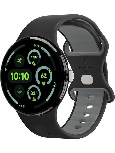 Spigen Nano Pop Λουράκι Σιλικόνης Black (Google Pixel Watch 4 / 3 / 2 / 1 41mm)