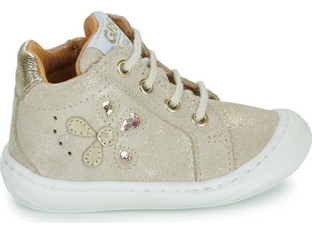 GBB Zaina Παιδικά Sneakers Μποτάκια Μπεζ Χρυσά AL603-43