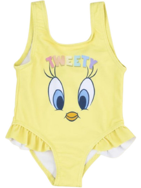 Prenatal Tweety Βρεφικό Μαγιό Ολόσωμο για Κορίτσι Κίτρινο 1493227