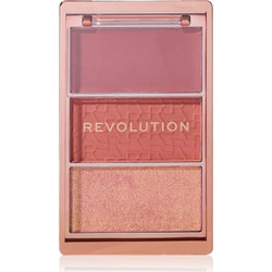 Makeup Revolution Aura Points Rose Blush Palette 9.8gr