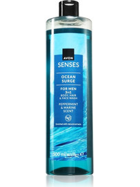 Avon Senses Ocean Surge Ανδρικό Αφρόλουτρο σε Gel 500ml