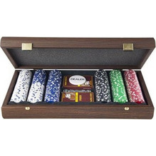 Manopoulos Σετ 300 Μάρκες Poker με 2 Τράπουλες PXL20.300