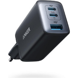 Anker 735 Nano II Φορτιστής χωρίς Καλώδιο με Θύρα USB-A & 2 Θύρες USB-C 65W Power Delivery Black