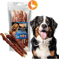 Uniq Pets Duck Wraps Rawhide Sticks 28cm 320gr