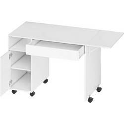 HOMCOM Γραφείο Υπολογιστή Ξύλινο 130x58x73.2cm 836-628V90WT