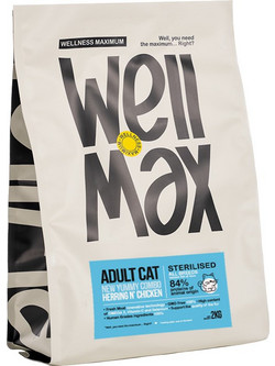Wellmax Adult Sterilised with Chicken & Herring 5kg