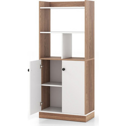 Costway Βιβλιοθήκη 60x30x140cm JV12527