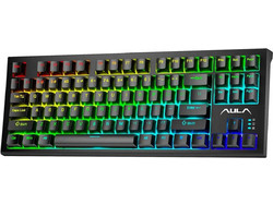 Aula F3032 Μηχανικό Gaming Πληκτρολόγιο TenKeyLess RGB Black