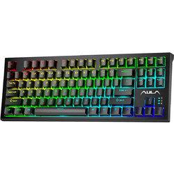 Aula F3032 Μηχανικό Gaming Πληκτρολόγιο TenKeyLess RGB Black