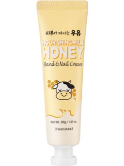 Kwailnara Nourishing Milk Honey Ενυδατική Κρέμα Χεριών & Νυχιών 30gr