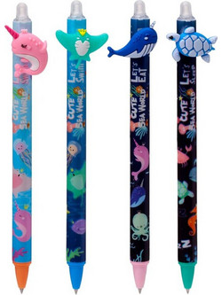 Puckator Sealife Στυλό Gel που Σβήνει Διάφορα Σχέδια