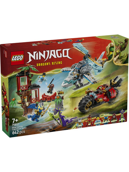 Lego Ninjago Ninja Vehicle Tree House Battle για 7+ Ετών 71857