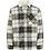 Jack & Jones Ανδρικό Πουκάμισο Καρό Μακρυμάνικο Overshirt Χακί 12278462