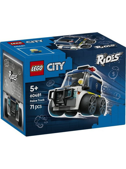 Lego City Rides Police Truck για 5+ Ετών 60481