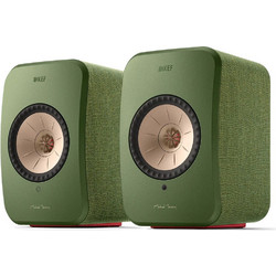 KEF LSX II Αυτοενισχυόμενα Ηχεία με Wi-Fi & Bluetooth 70W Olive Green (Ζεύγος)