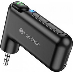 Lamtech LAM111665 Bluetooth 5.0 Audio Receiver με Μικρόφωνο 3.5mm