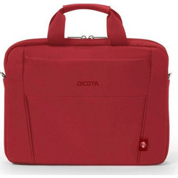 Dicota Slim Eco Base Τσάντα Laptop Ώμου 14.1" Red