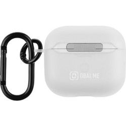 Obal:Me GhostCase Θήκη Σιλικόνης με Γάντζο για Apple AirPods 3 Διαφανής
