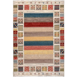 Polcarpet Oriental Kazak Χαλί Ορθογώνιο 200x290cm 800 K Μπεζ Μπορντό