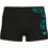 Arena Kikko Swim Αθλητικό Παιδικό Μαγιό Boxer για Αγόρι Μαύρο Τιρκουάζ 010950-508