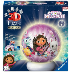 Παιδικό Puzzle Ravensburger 3D Nightlight Gabby's Dollhouse 72 Κομμάτια