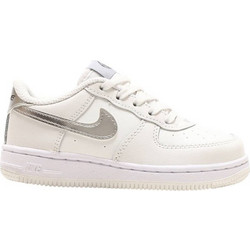 Nike Air Force 1 Παιδικά Sneakers Λευκά Ασημί FJ3488-100