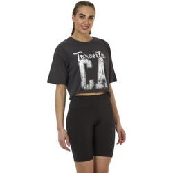 Admiral Penet Γυναικείο Αθλητικό Crop Top Ανθρακί 1121500026