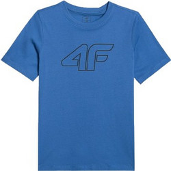 4F Παιδικό T-Shirt Κοντομάνικο Royal Blue 4FJWSS26TTSHM3007-32S