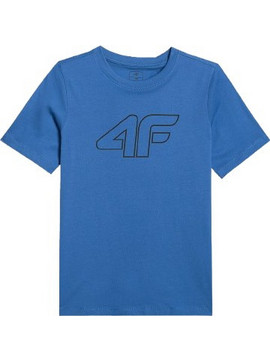 4F Παιδικό T-Shirt Κοντομάνικο Royal Blue 4FJWSS26TTSHM3007-32S
