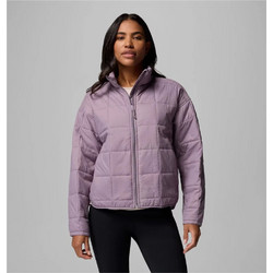 Columbia Sienna Hill Γυναικείο Μπουφάν Puffer Κοντό Λιλά 2116671-554