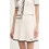 Guess Shari Μίνι Φούστα Πλεκτή Ψηλόμεση Skater Εκρού V6RD07Z4652-G106