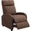HOMCOM Πολυθρόνα Relax Ανακλινόμενη Καφέ 83B-032V80BN