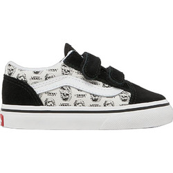 Vans Old Skool Παιδικά Sneakers Μαύρα Λευκά VN000CRWBLA1