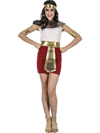 Leg Avenue Sexy Στολή Λευκή Κόκκινη Egyptian Goddess Χρυσή 231899