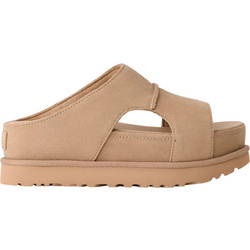 UGG Goldenstar Γυναικεία Σανδάλια Suede Μπεζ 1175132-SAN