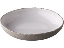 Q Authentic Natural Πιάτα Βαθιά Πορσελάνης 23cm 6τμχ QU18113
