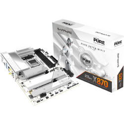 Sapphire Pure X870A WiFi7 White Motherboard ATX με AMD AM5 Socket