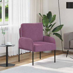 vidaXL Πολυθρόνα Μωβ 42023445