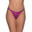 Milena By Paris Γυναικείο Sexy String με Δαντέλα Φούξια 7742