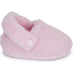 Crocs Ανατομικές Χειμερινές Παιδικές Παντόφλες για Κορίτσι με Γούνα Ροζ 210857-6ZW