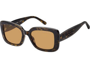 Marc Jacobs MARC888/S 086/W7 Γυναικεία Γυαλιά Ηλίου Τετράγωνα Κοκάλινα Καφέ με Καφέ Φακό