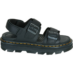 Dr. Martens ZebZag Δερμάτινα Γυναικεία Σανδάλια Μαύρα 43398001