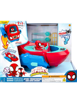 Jazwares Dinsey Spidey & His Amazing Friends Web-Wave Cruiser Φιγούρα Δράσης για 3+ Ετών