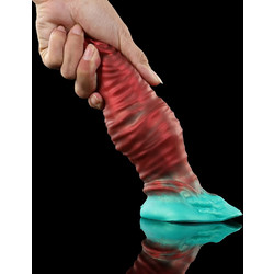 Kinksters Prolapse Small Πρωκτική Σφήνα Κόκκινη Πράσινη
