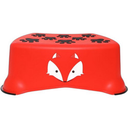 My Carry Potty Fox Βοηθητικό Σκαλοπάτι Μπάνιου Πλαστικό Αντιολισθητικό Κόκκινο MLSS-FO