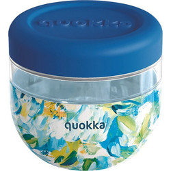 Quokka Bubble Δοχείο Φαγητού Πλαστικό 770ml Μπλε Διαφανές Πολύχρωμο